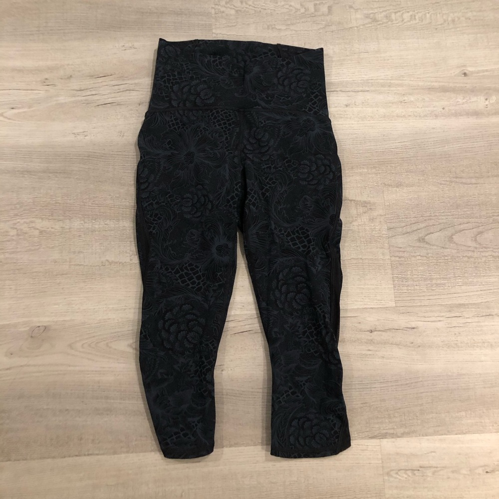 High Waisted Compression Crops